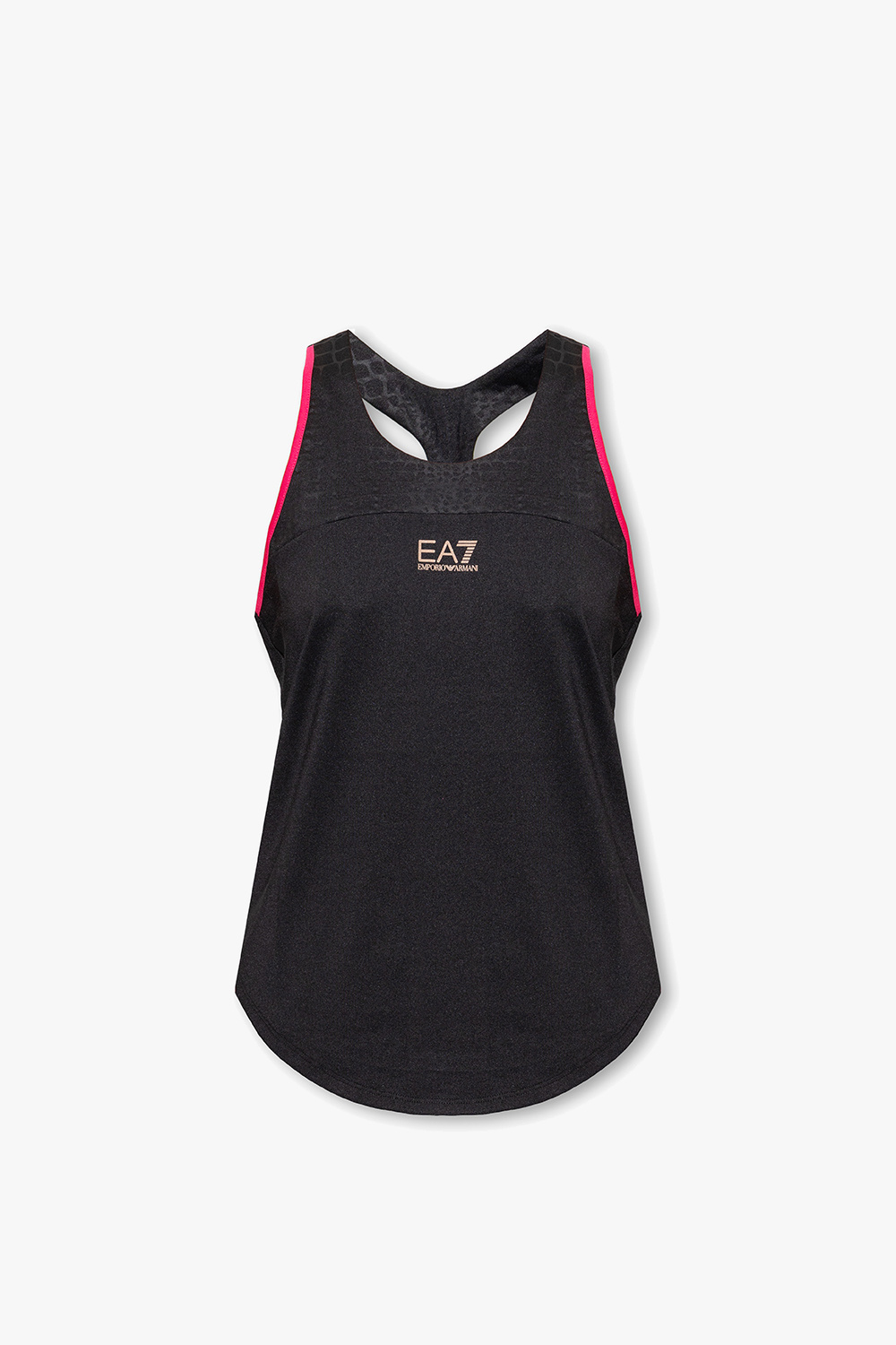 EMPORIO ARMANI EM001052AF10013MB222 関税送料込 Black 'Sustainable' collection tank top Ea7 Emporio Armani
